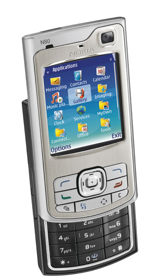 Nokia N80 UMTS:Review, Specifications, Features and Links